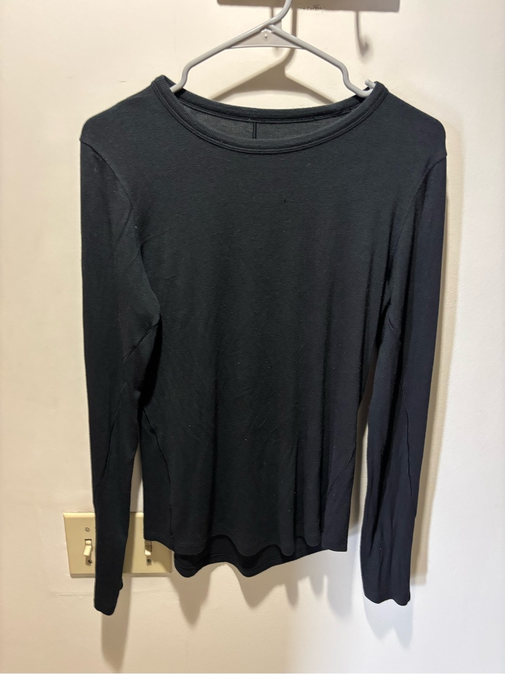 Lululemon Black Hold Tight Long Sleeve t shirt